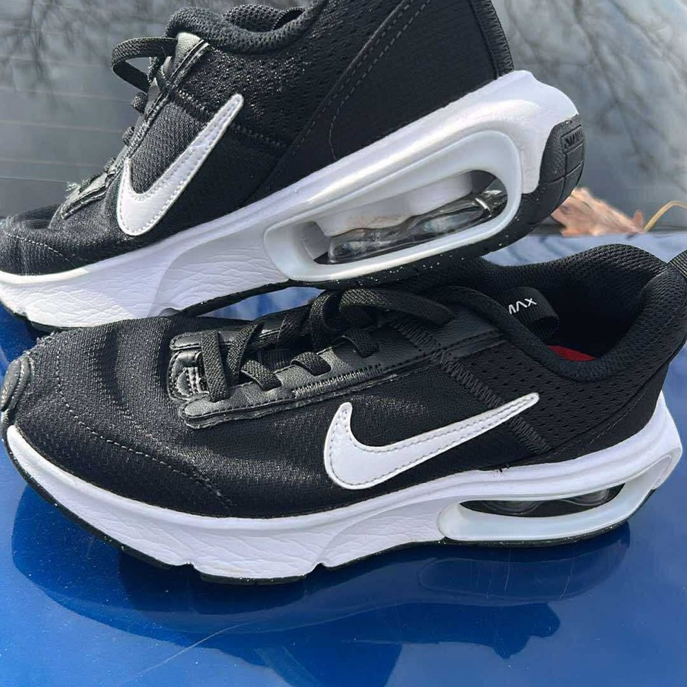 Nike Black and White Air Max Sneakers